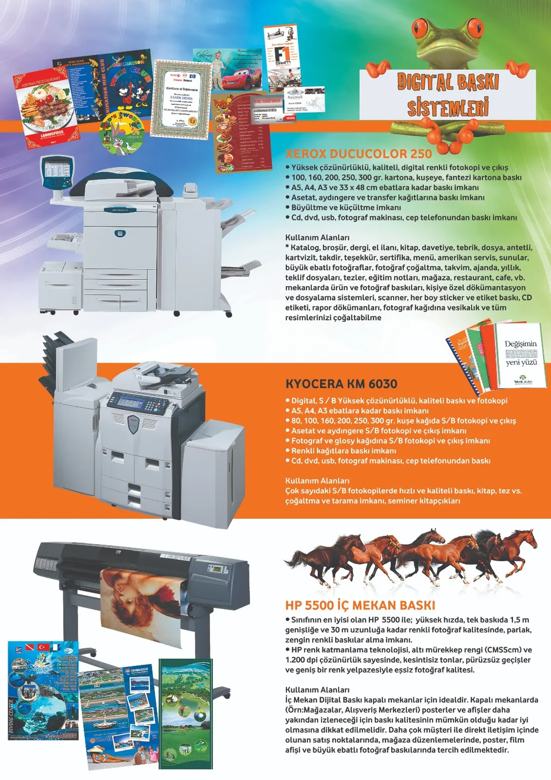 Dijital baskı sistemleri